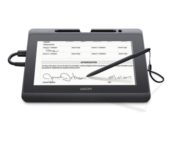 Wacom Signature Set DTH 1152 Graphics Tablet (black, incl. Sign pro PDF software for Windows)