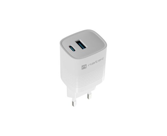 NATEC CHARGER NATEC RIBERA GAN 1X USB-A + 1X USB-C