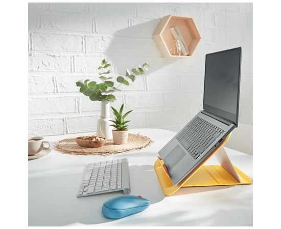 Leitz Ergo Cosy Laptop stand Yellow 43.2 cm (17")