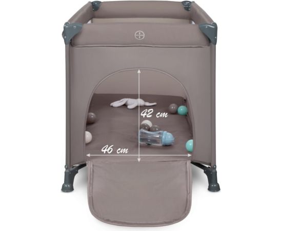 Saliekamā gulta BLISSY BASIC beige Kidwell [A] Детские кроватки