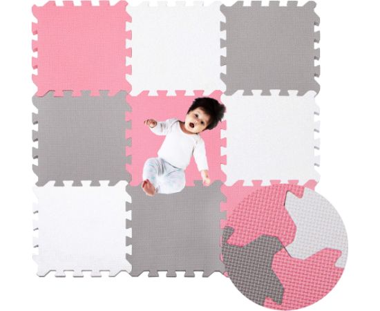 Bērnu putu paklājs - Puzle Springos FM0035 95,5 x 95,5 cm