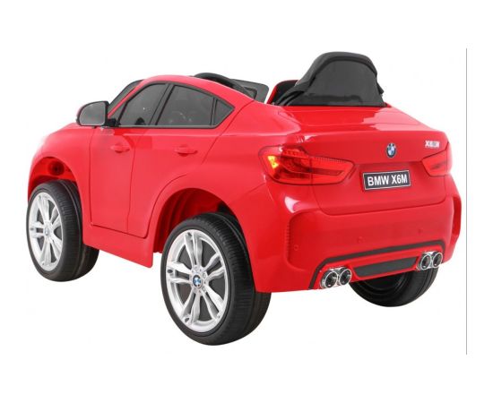Bērnu Elektromobilis BMW X6M sarkanā