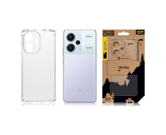 Tactical TPU Plyo Cover for Xiaomi Redmi Note 13 Pro+ 5G Transparent