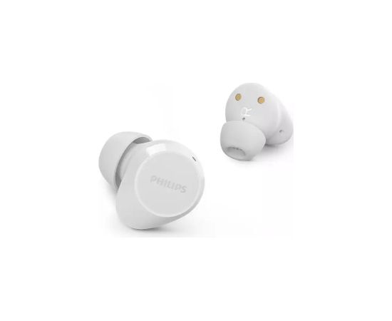 PHILIPS in-ear true bezvadu austiņas ar portatīvo uzlādes ietvaru, baltas - TAT1209WT/00