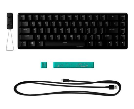 Kingston KEYBOARD ALLOY ORIGINS 65/NOR 4P5D6AN#UUW HYPERX Клавиатуры