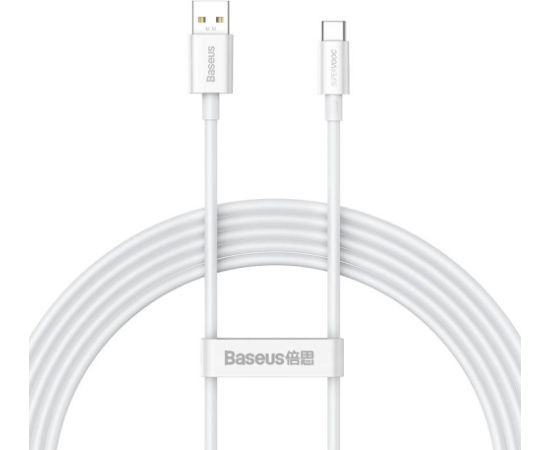 Baseus Superior Series Cable USB to USB-C, 65W, PD, 2m (white)