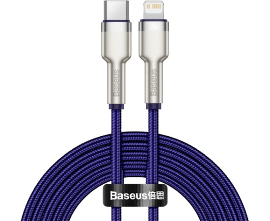 Baseus Cafule Series USB-C cable for Lightning, 20W, 2m (purple)