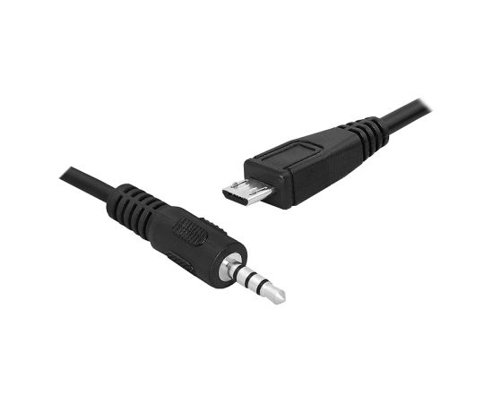 Micro USB - Jack 3,5 mm kabelis, četrpolu, 1,5 m.