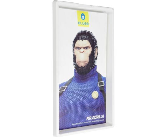 Bluestar BlueO 5D Mr. Monkey Glass aizsargstikls pilnam ekrānam Samsung S926 Galaxy S24+ Plus melns