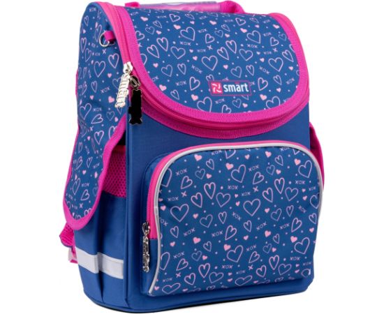 Mugursoma ar cietu rāmi Smart PG-11 Hearts Pюкзак