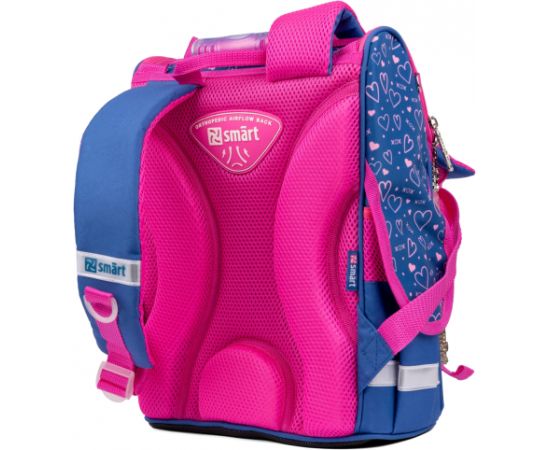 Mugursoma ar cietu rāmi Smart PG-11 Hearts Pюкзак