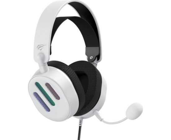 Gaming Headphones Havit H2038U RGB (white)