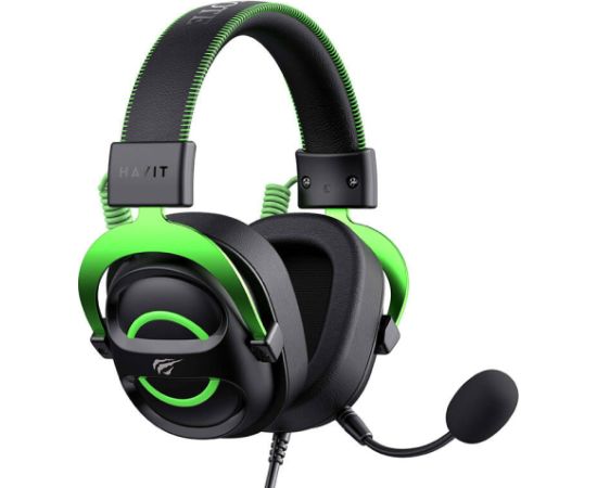 Gaming Headphones Havit H2002E (Black-Green)