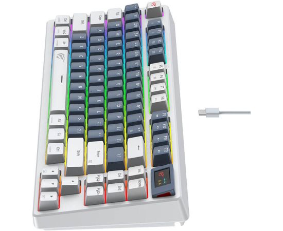Mechanical Gaming Keyboard Havit KB884L white