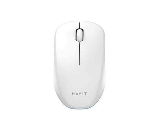 Universal wireless mouse Havit MS66GT-WB (white & blue)