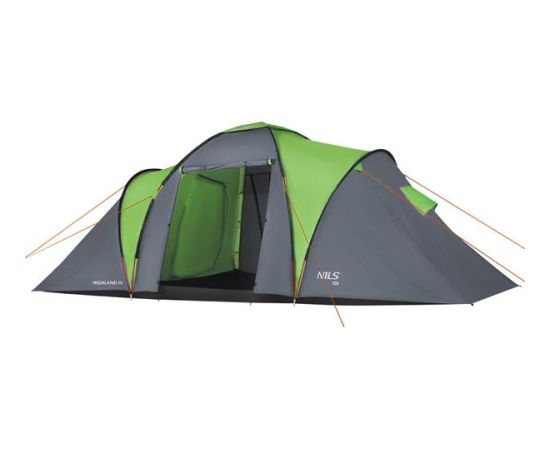 Telts NC6431 CAMPING TENT GREEN-GRAY HIGHLAND IV NILS CAMP