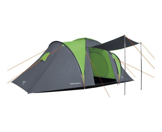 Telts NC6431 CAMPING TENT GREEN-GRAY HIGHLAND IV NILS CAMP