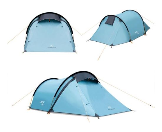 Telts NC6003 CAMPING TENT GREEN NORTH PEAK NILS CAMP