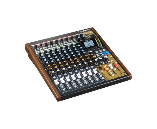 Tascam Model 12 12 channels 20 - 20000 Hz Black, Wood