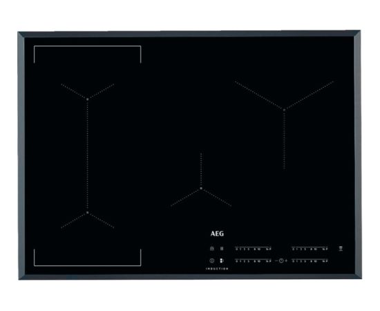 AEG IKE74441FB Black Built-in 68 cm Zone induction hob 4 zone(s)