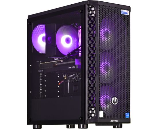 Action Actina 5901443337584 PC Midi Tower AMD Ryzen™ 5 5600 16 GB DDR4-SDRAM 1 TB SSD NVIDIA GeForce RTX 4060 Ti Black