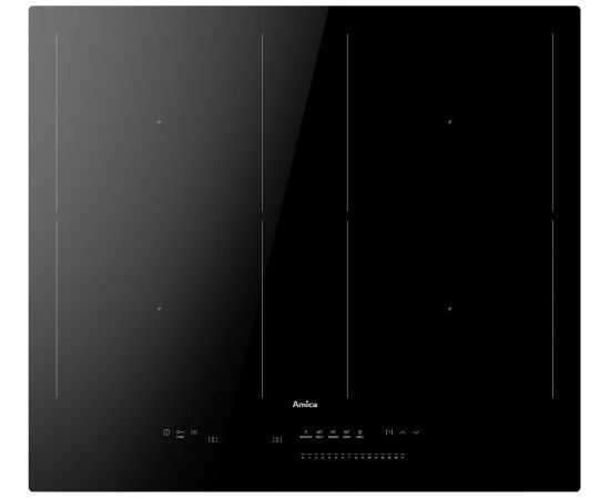 Amica DI 6415 SBB hob Black Built-in 57.6 cm Zone induction hob 4 zone(s)