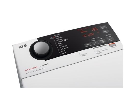 AEG LTX7E273E veļas mazg. mašīna ar augšas iel. - 7 kg, 1200 rpm