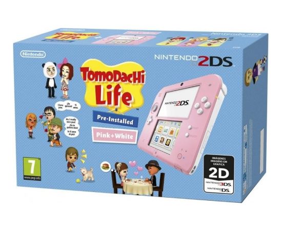 Nintendo 2DS White + Tomodachi Life