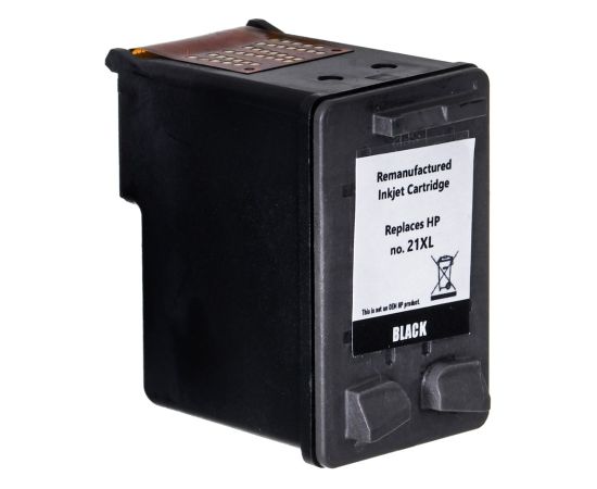 Superbulk B-H21 Black Ink for HP Printer (Replacement HP 21XL C9351A) Standard