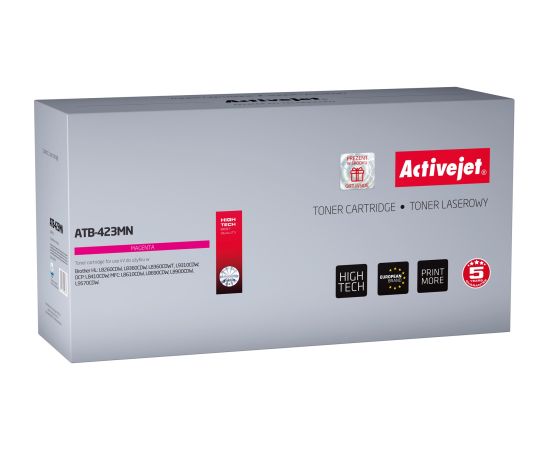 Activejet ATB-423MN toner (replacement for Brother TN-423M; Supreme; 4000 pages; magenta)