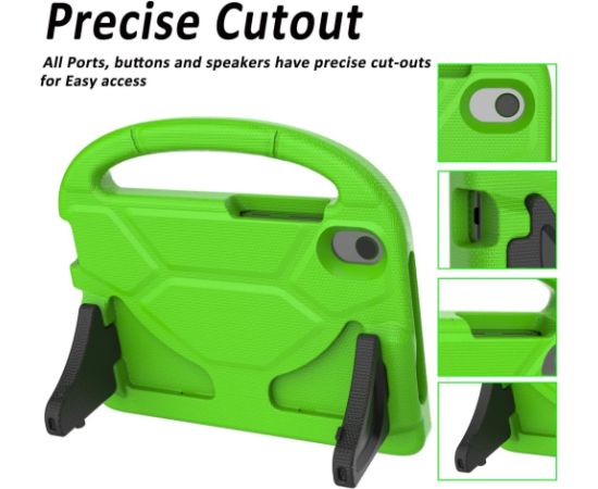 Case Shockproof Kids Lenovo Tab M10 Plus 3rd Gen TB125FU/TB128FU/TB128XU 10.6 green