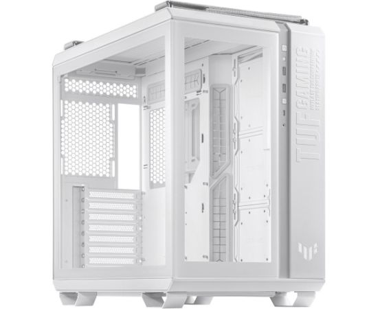 Case ASUS TUF Gaming GT502 MidiTower Case product features Transparent panel Not included ATX MicroATX MiniITX Colour White GAMGT502PLUS/TGARGBWH