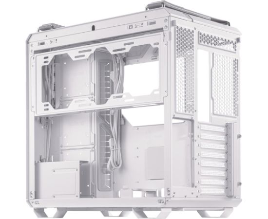 Case ASUS TUF Gaming GT502 MidiTower Case product features Transparent panel Not included ATX MicroATX MiniITX Colour White GAMGT502PLUS/TGARGBWH