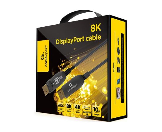 CABLE DISPLAY PORT 10M AOC/PREM CC-DP8K-AOC-10M GEMBIRD