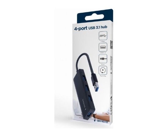 I/O HUB USB3.1 4PORT/UHB-U3P4-03 GEMBIRD