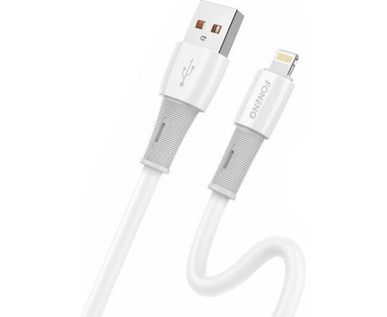 Foneng Cable USB to Lightning, X86 3A, 1.2m  (white)