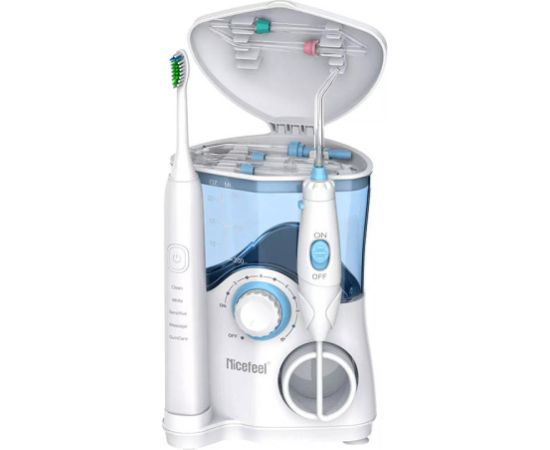 Nicefeel Deskopt water flosser + sonic toothbrush set FC163