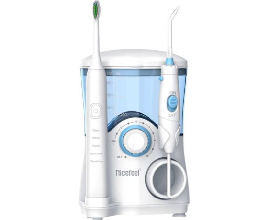 Nicefeel Deskopt water flosser + sonic toothbrush set FC163