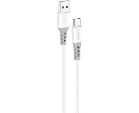 Foneng X66 USB to USB-C cable, 20W, 3A, 1m (white)