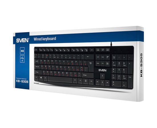 Keyboard Sven KB-S305 (black)