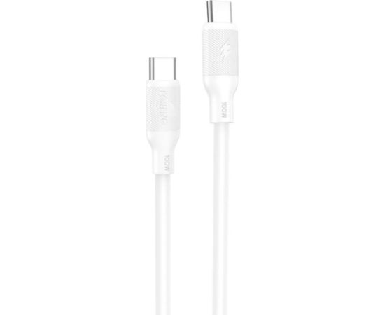 Foneng X80 USB-C to USB-C cable, 100W, 1m (white)