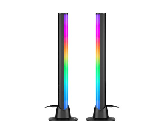 Tracer SET OF LAMPS SMART DESK RGB TUYA APP Smart table lamp Bluetooth Black
