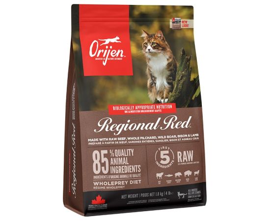 ORIJEN Regional Red Cat - dry cat food - 1.8 kg