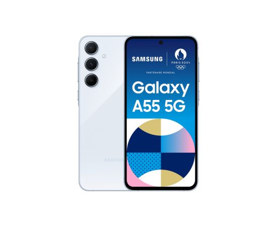 Samsung Galaxy A55 5G 256GB Dual SIM SM-A556B Light Blue EU Lilac