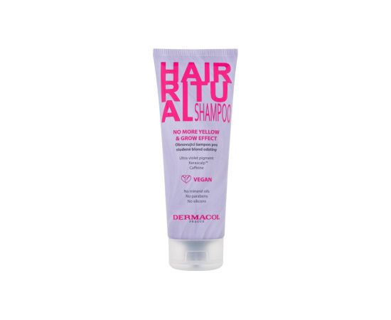 Dermacol Hair Ritual / No More Yellow & Grow Shampoo 250ml Шампуни