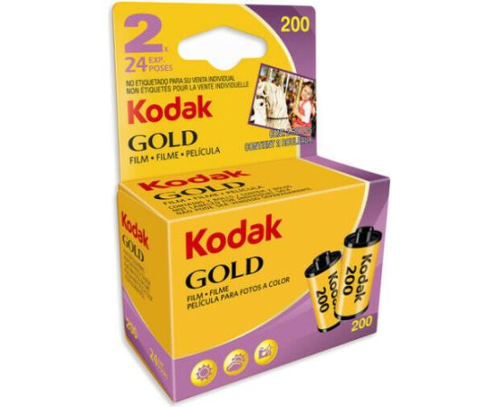 Kodak film Gold 200/24x2