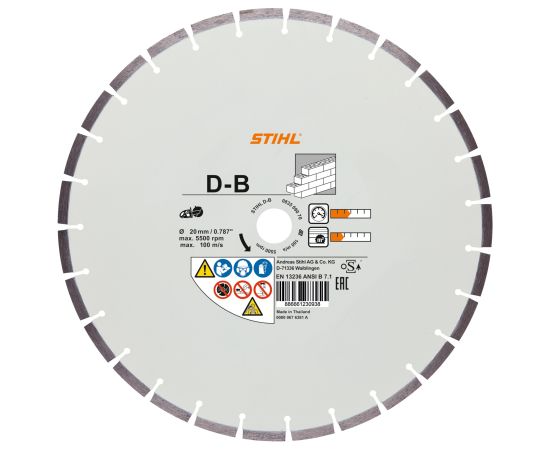 Dimanta griešanas disks Stihl 08350907050; 230 mm