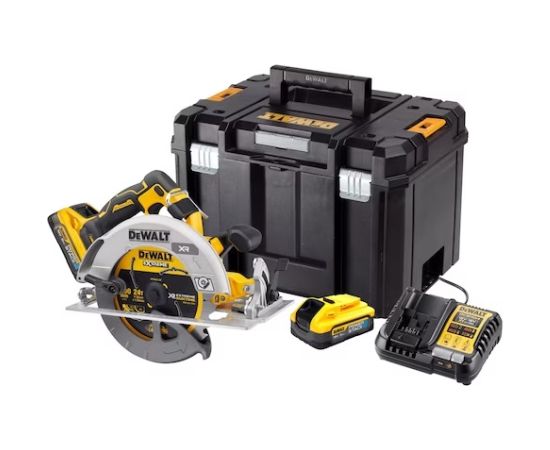 Akumulatora ripzāģis DeWalt DCS573H2T-QW; 18 V; 2x5,0 Ah akum.