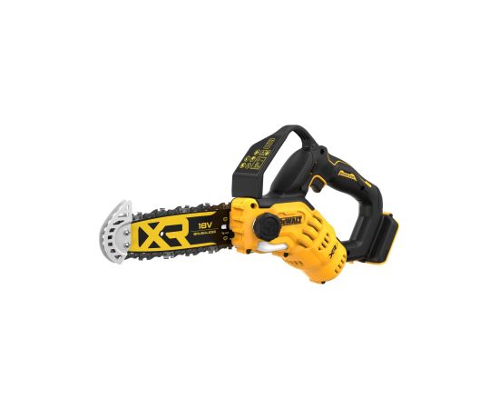 Ķēdes zāģis DeWalt DCMPS520N-XJ; 18 V; 20 cm sliede (bez akumulatora un lādētāja)