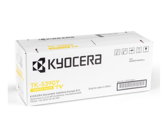 Kyocera TK-5390Y (1T02Z1ANL0) Toner Cartridge, Yellow